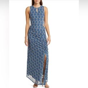 Best selling Sexy and Stylish Mesh dress with  Eilidh Ruched Sexy Cut out